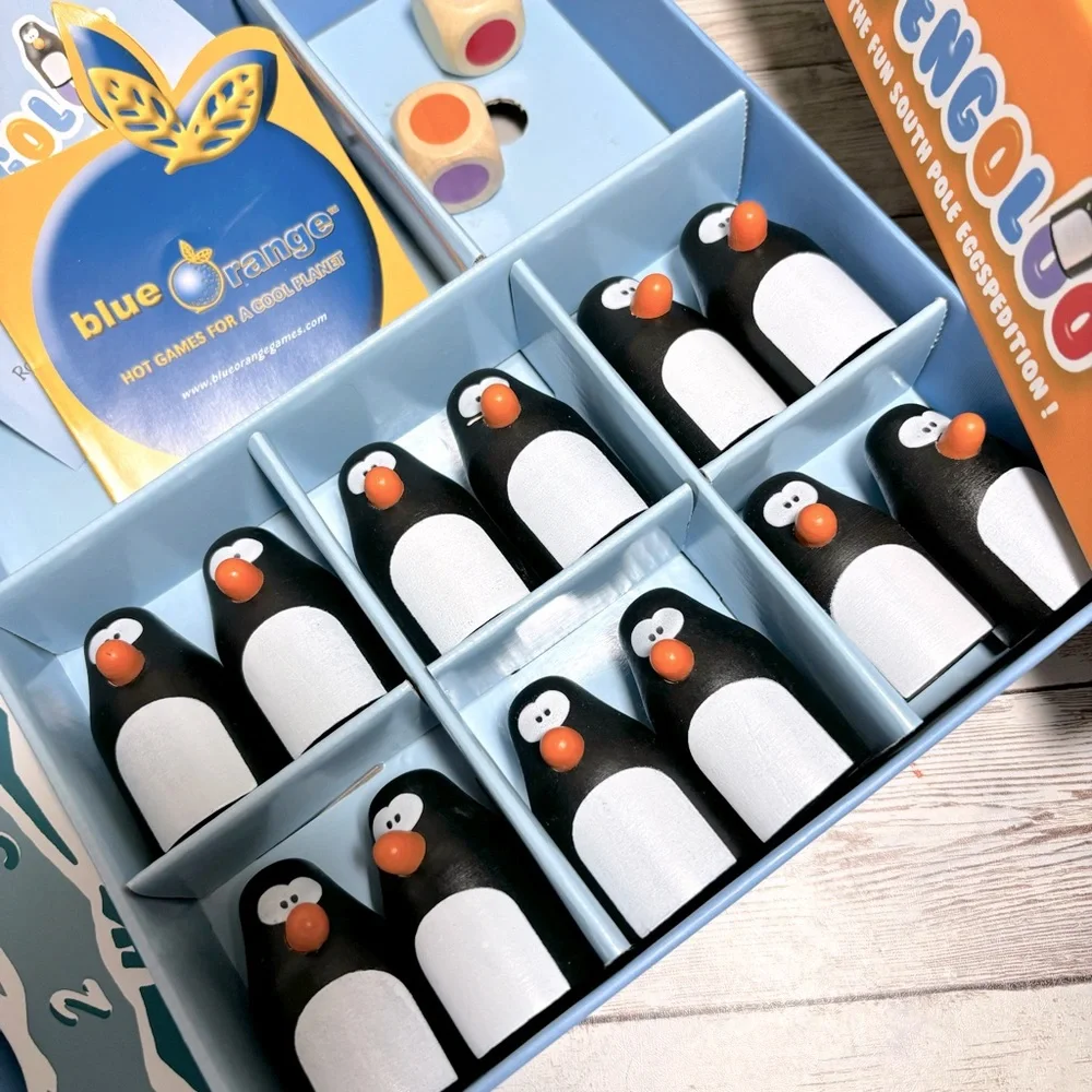 Pengoloo All Wooden Game Fun South Pole Eggspedition Ages 4 & Up 2007 Penguins - Picture 5 of 7